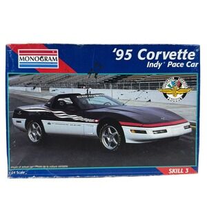 MONOGRAM '95 Corvette Indy Pace Car Model Kit 1:24 Scale Skill 3 Parts Only
